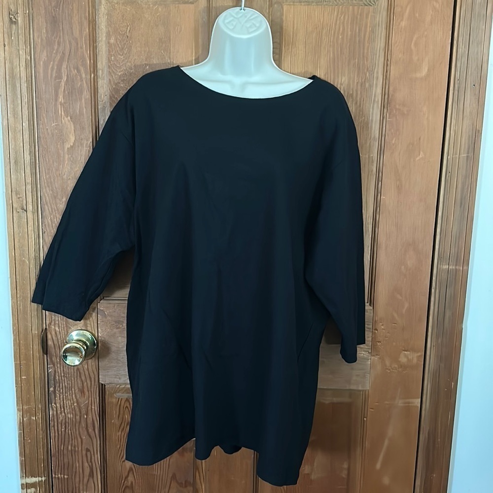 Newport News Women’s Vintage 100% Cotton 3/4 Sleeve Shirt Size 2X
